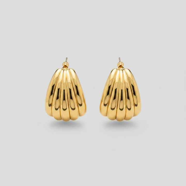 Mireille Gold Earrings