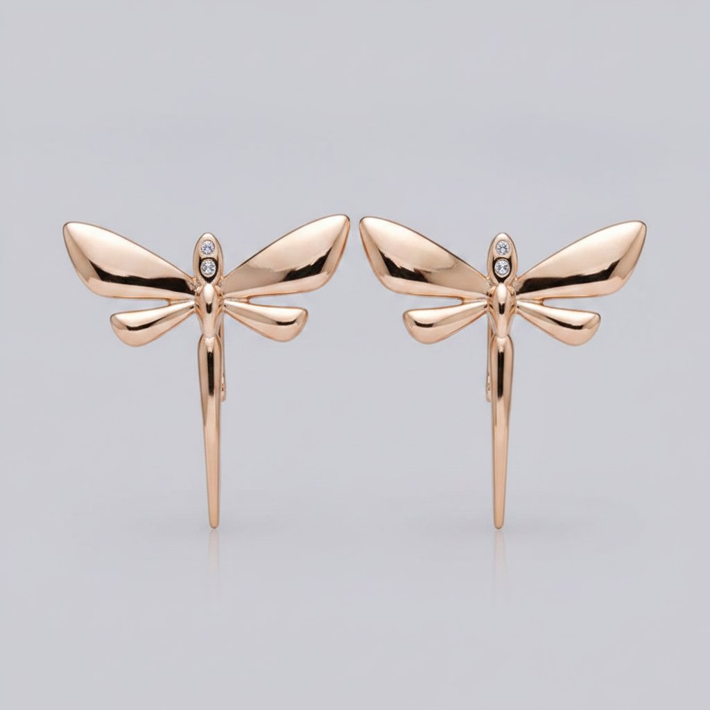 Mireille Gold Earrings