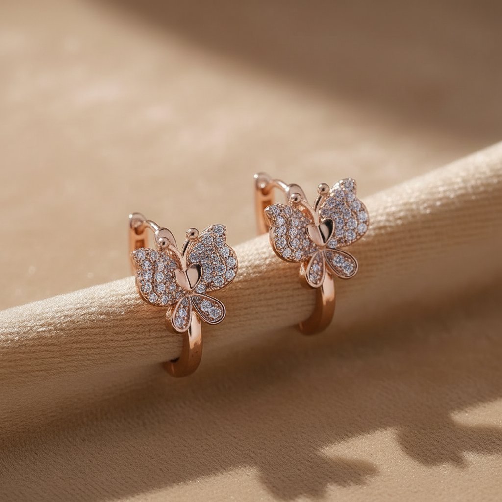Mireille Gold Earrings