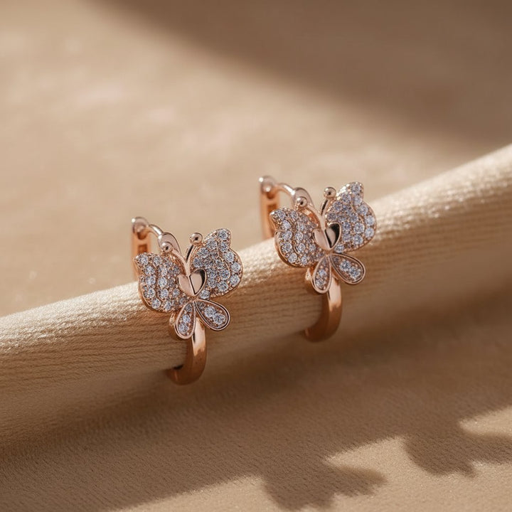 Mireille Gold Earrings