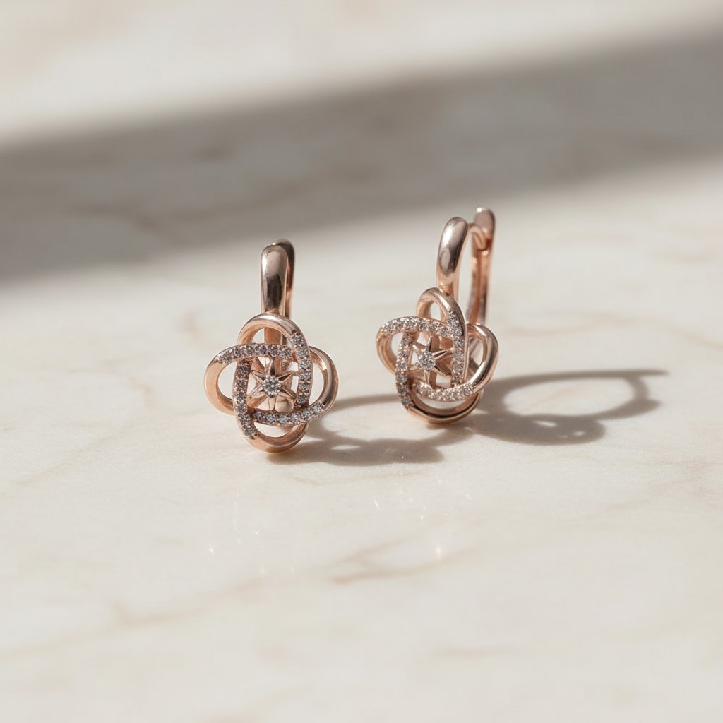 Mireille Gold Earrings