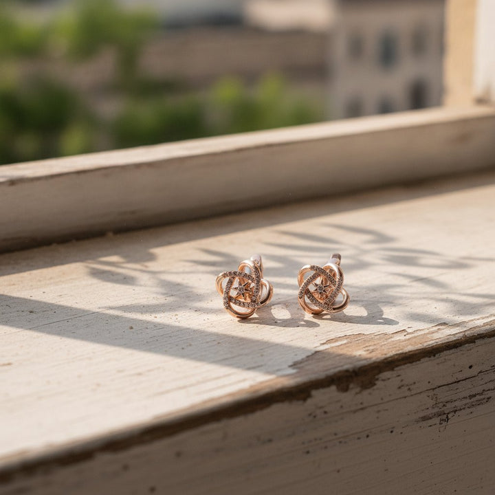 Mireille Gold Earrings