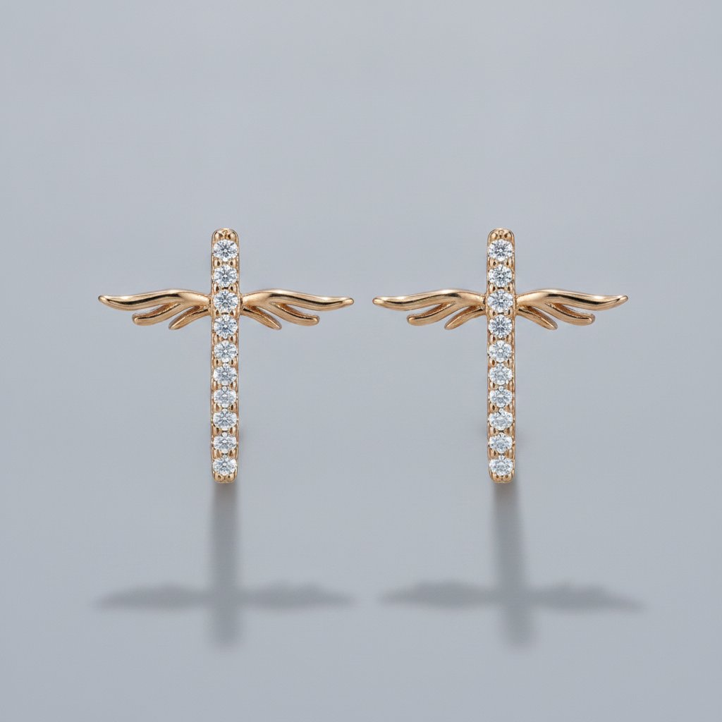 Mireille Gold Earrings