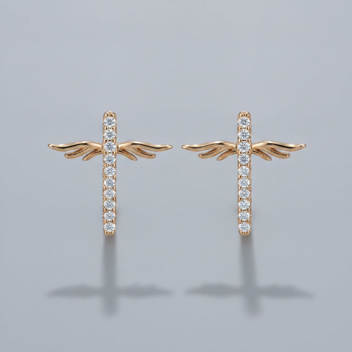 Mireille Gold Earrings