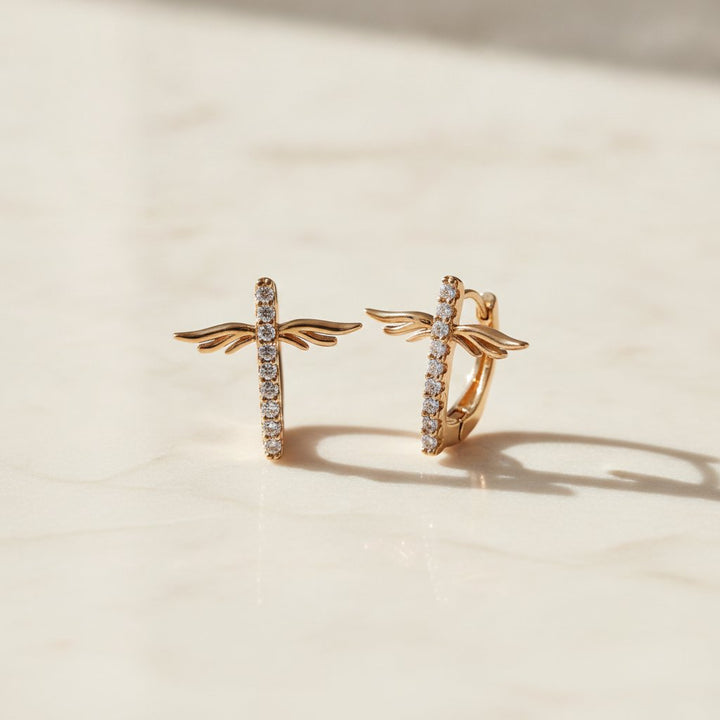 Mireille Gold Earrings
