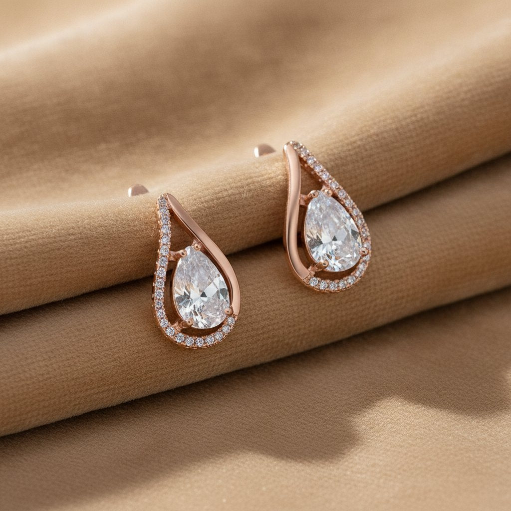 Mireille Gold Earrings