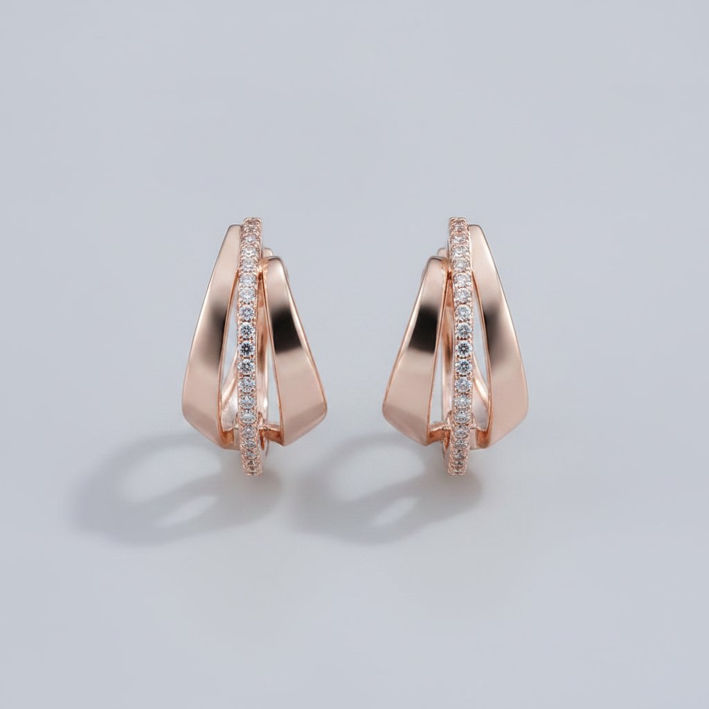 Mireille Gold Earrings