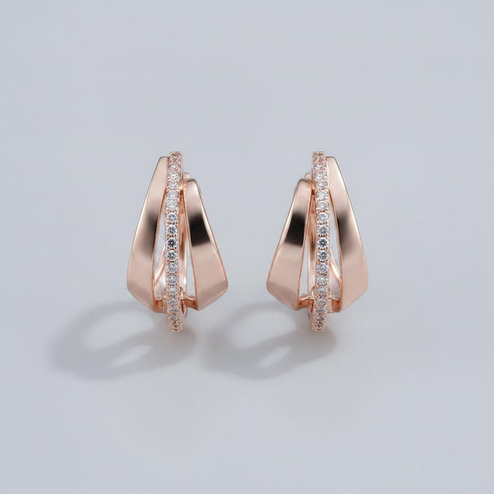 Mireille Gold Earrings