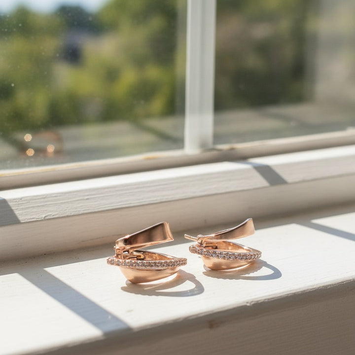 Mireille Gold Earrings