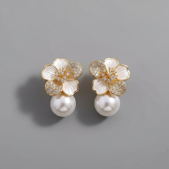 Mireille Pearl Earrings