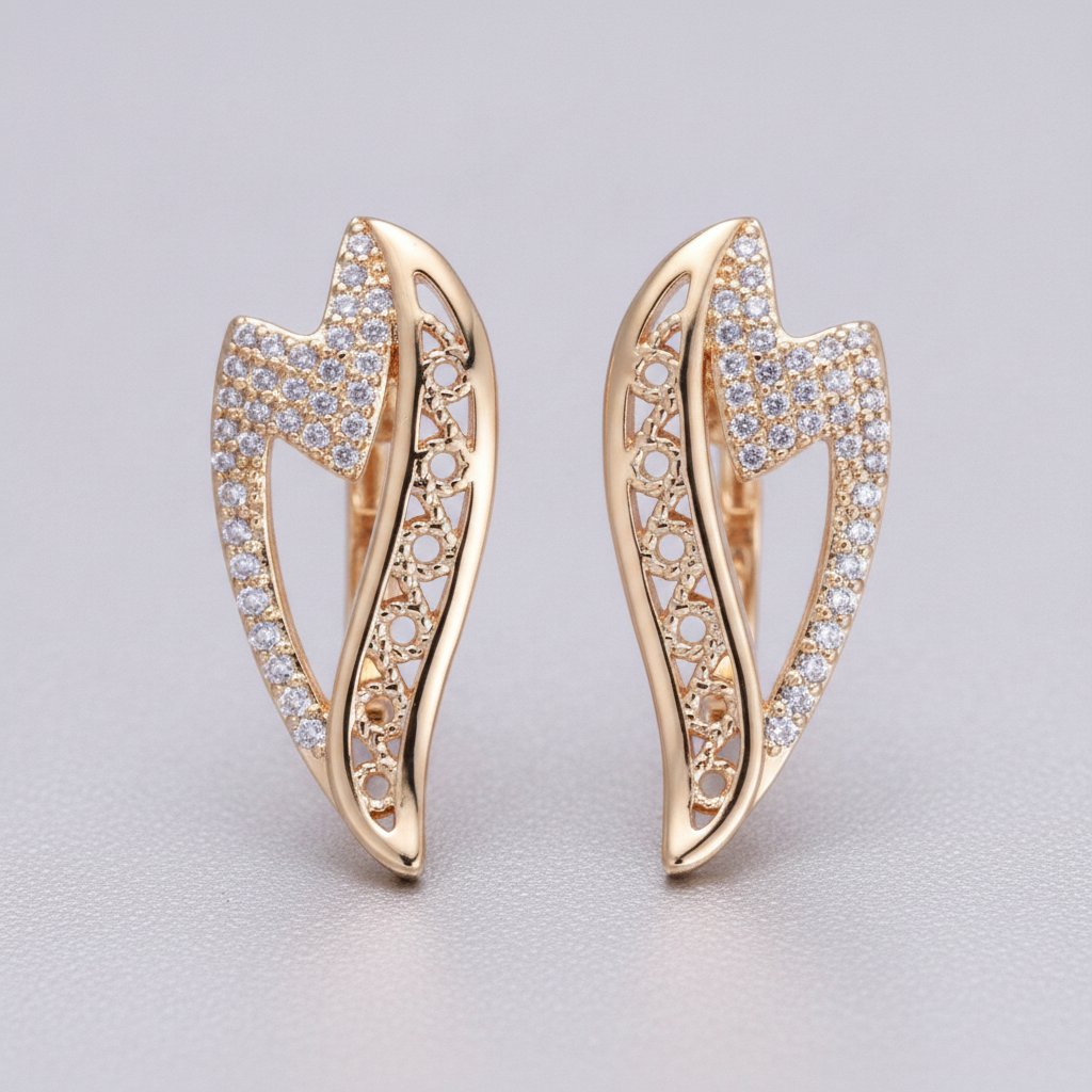 Mireille Zirconia Earrings