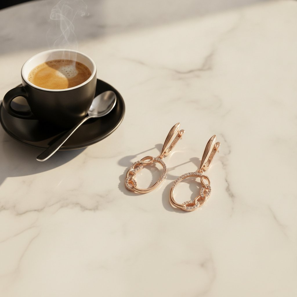 Mireille Zirconia Earrings
