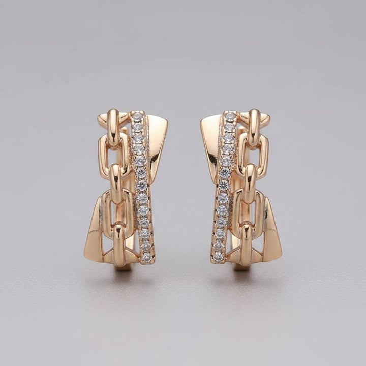 Mireille Gold Earrings
