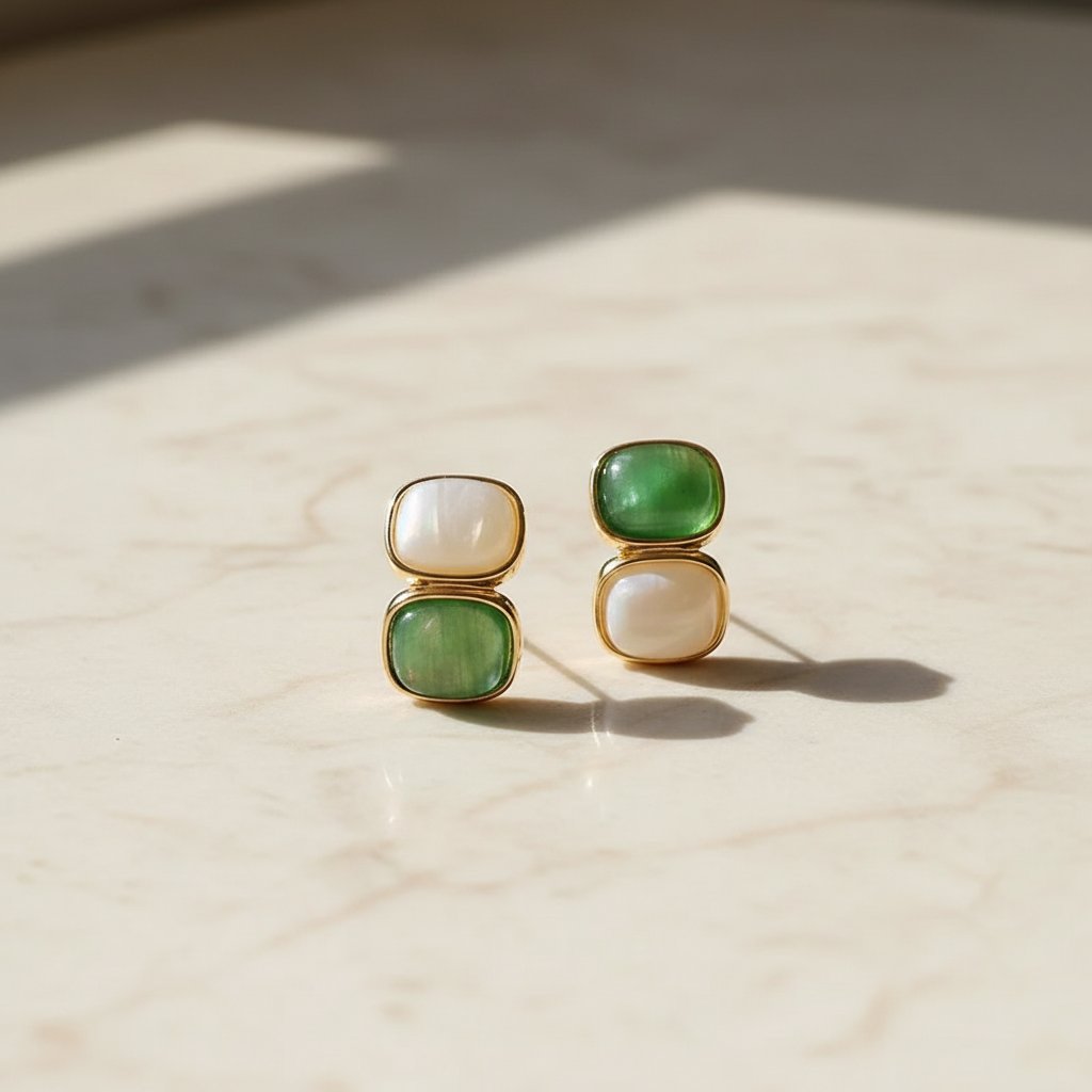 Mireille Gold Earrings