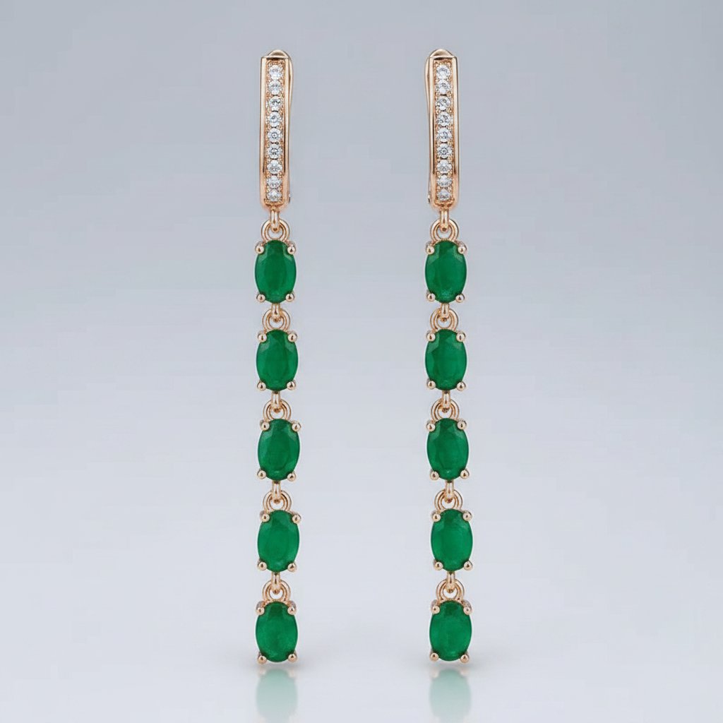 Mireille Crystal Earrings