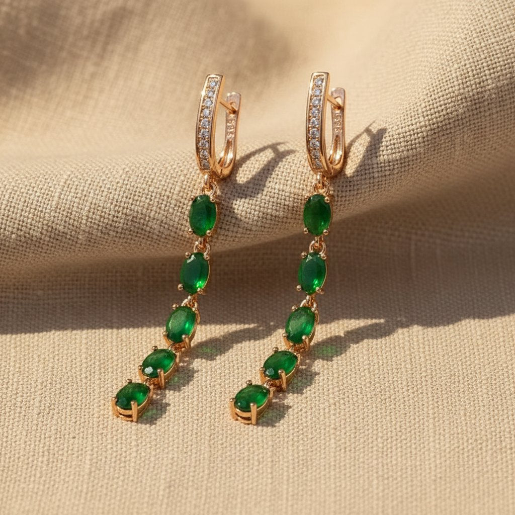 Mireille Crystal Earrings