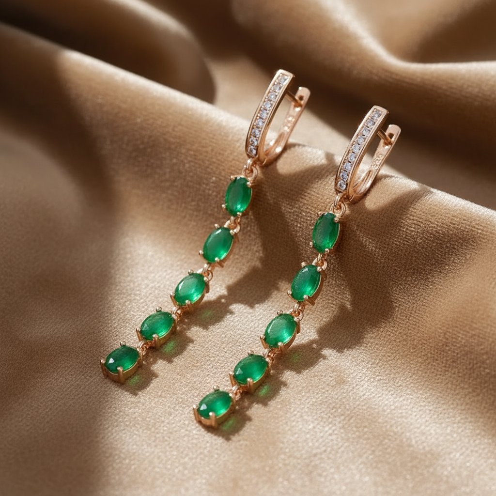 Mireille Crystal Earrings