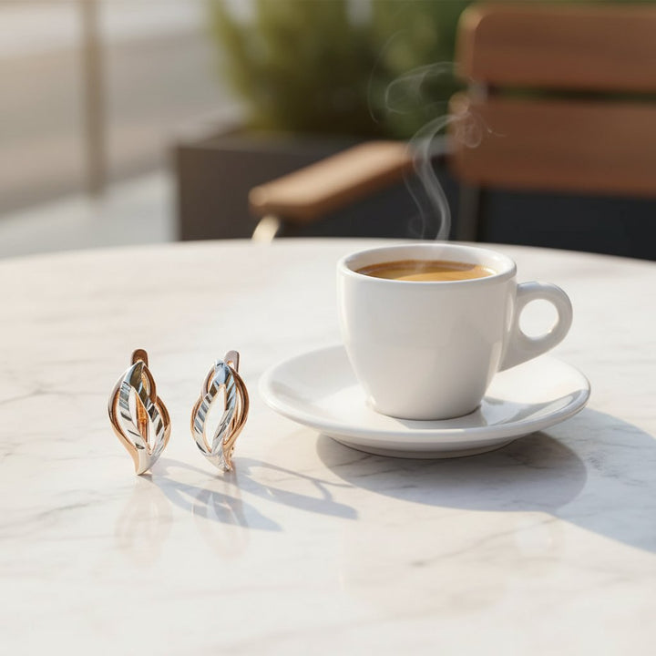 Mireille Gold Earrings