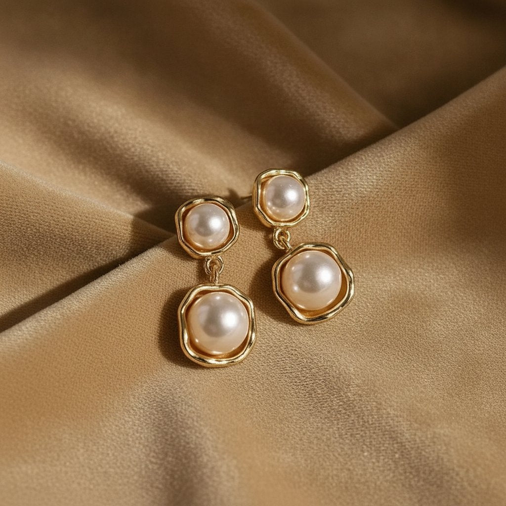 Mireille Pearl Earrings