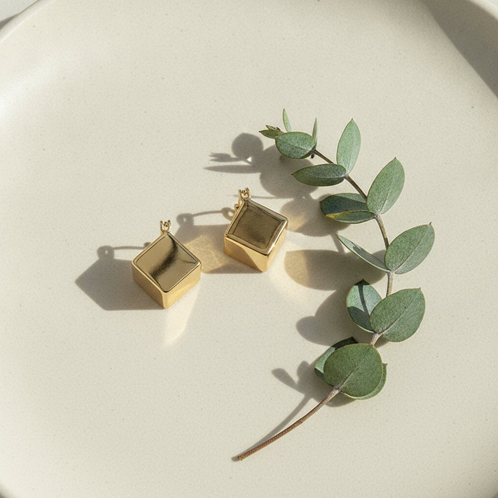 Mireille Gold Earrings