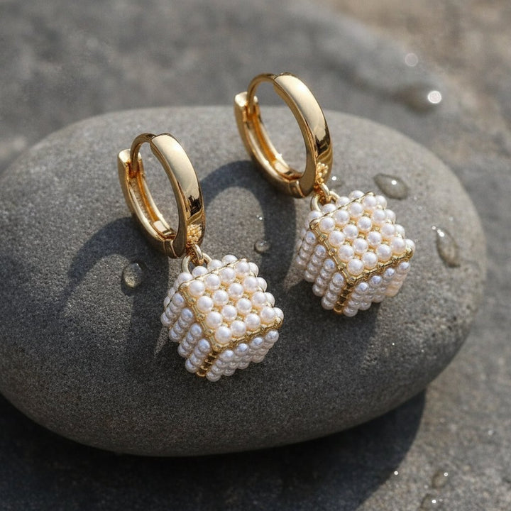 Mireille Pearl Earrings