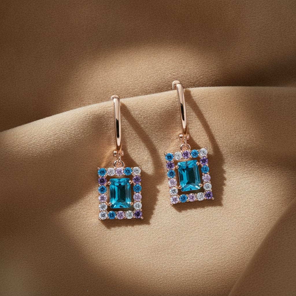 Mireille Gold Earrings