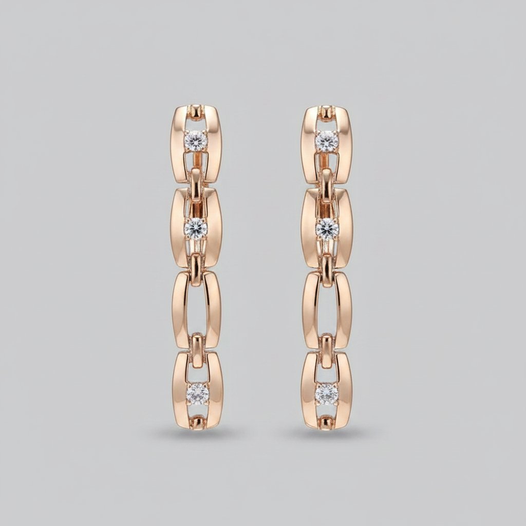 Mireille Gold Earrings