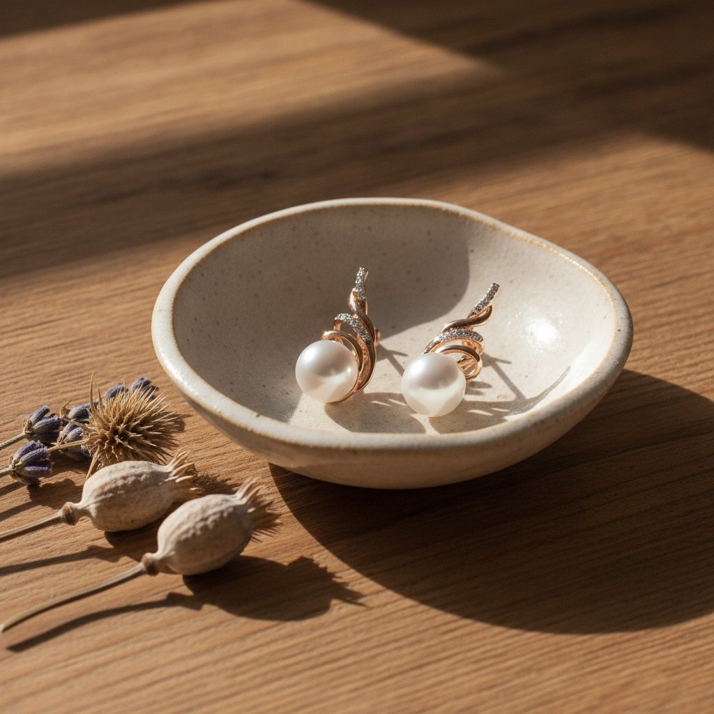 Mireille Pearl Earrings