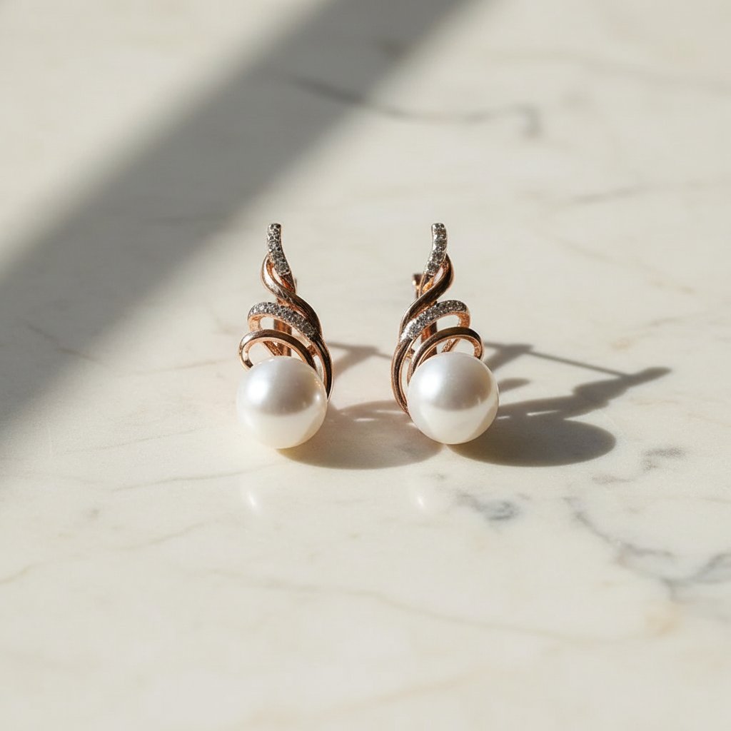 Mireille Pearl Earrings
