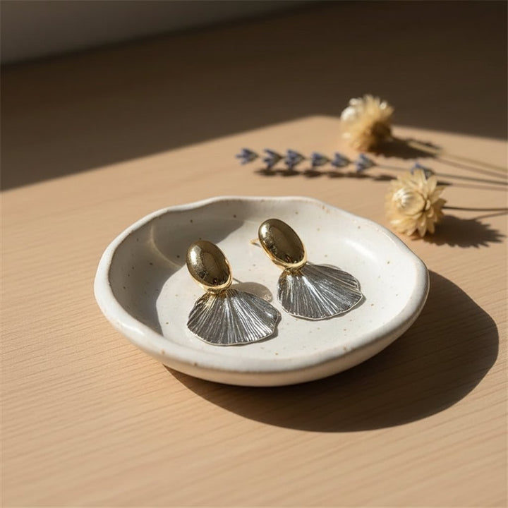 Mireille Gold Earrings