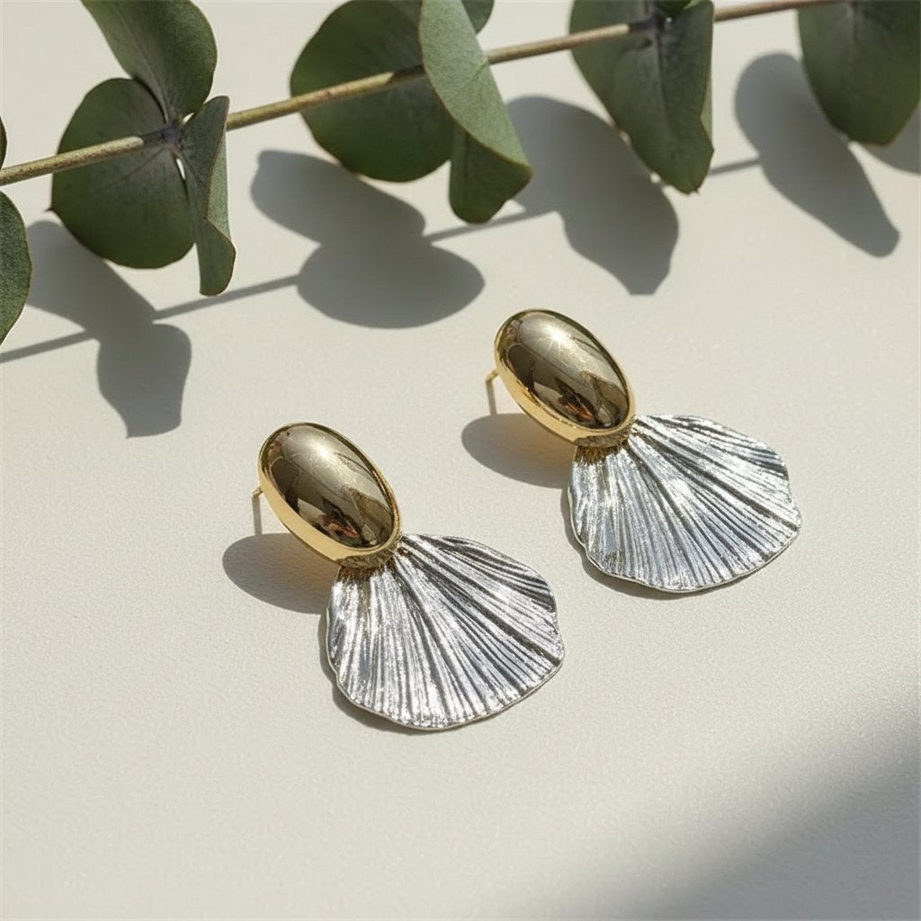 Mireille Gold Earrings