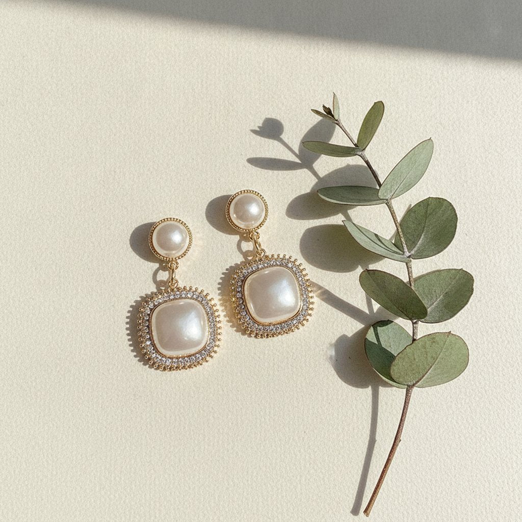 Mireille Pearl Earrings