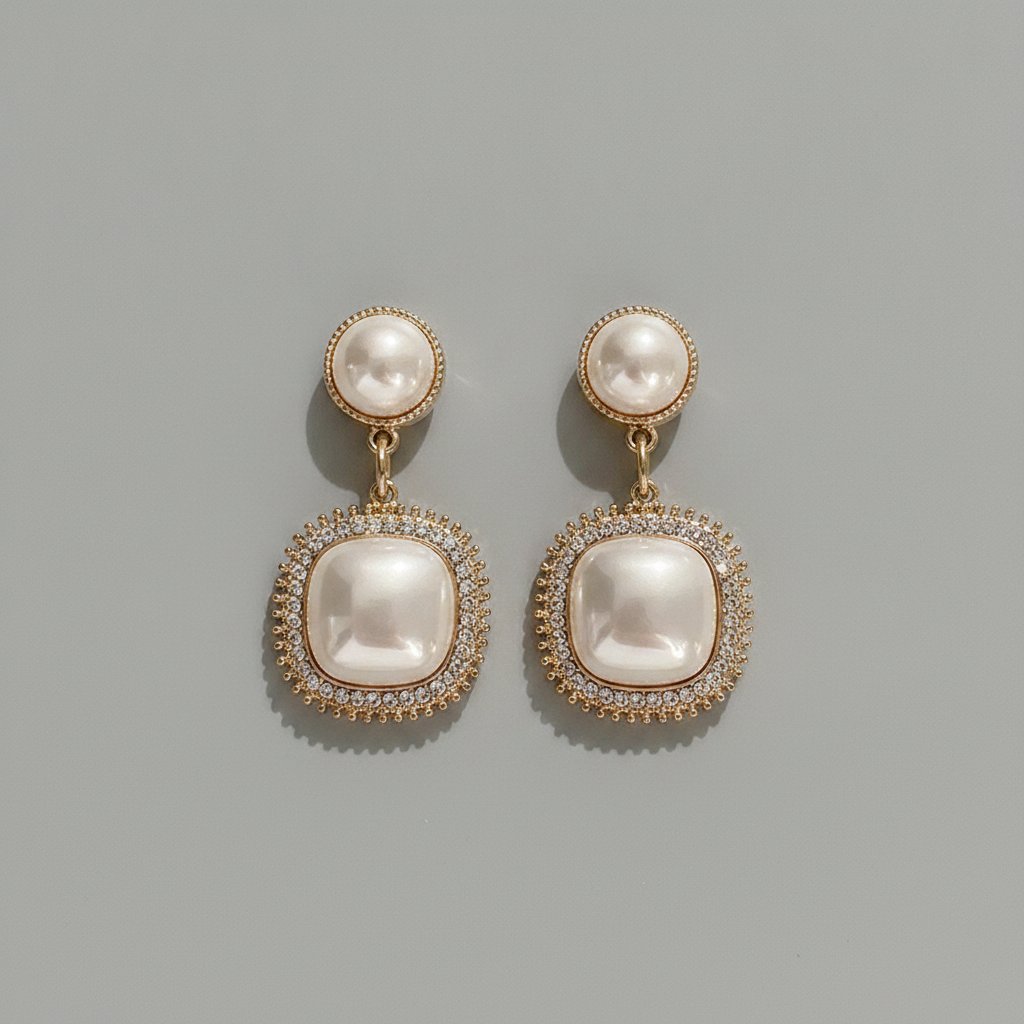Mireille Pearl Earrings