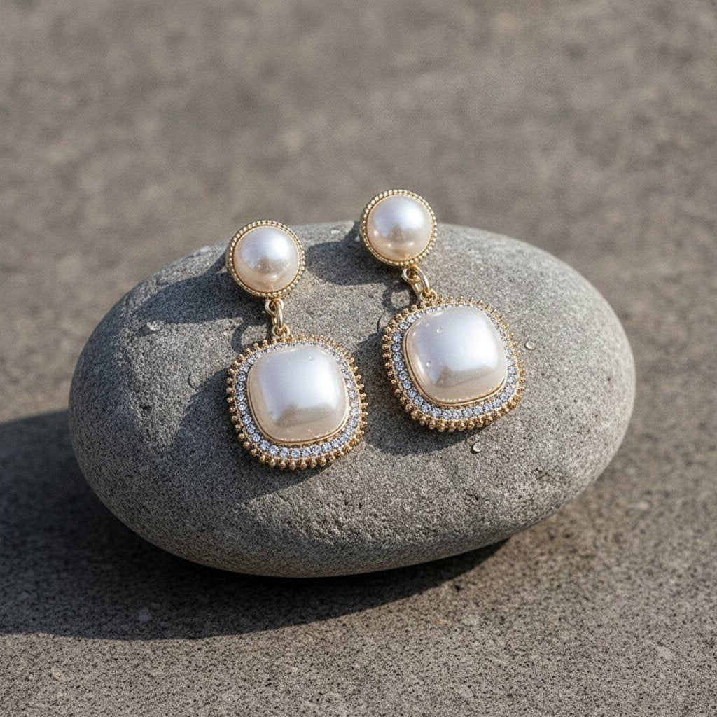 Mireille Pearl Earrings
