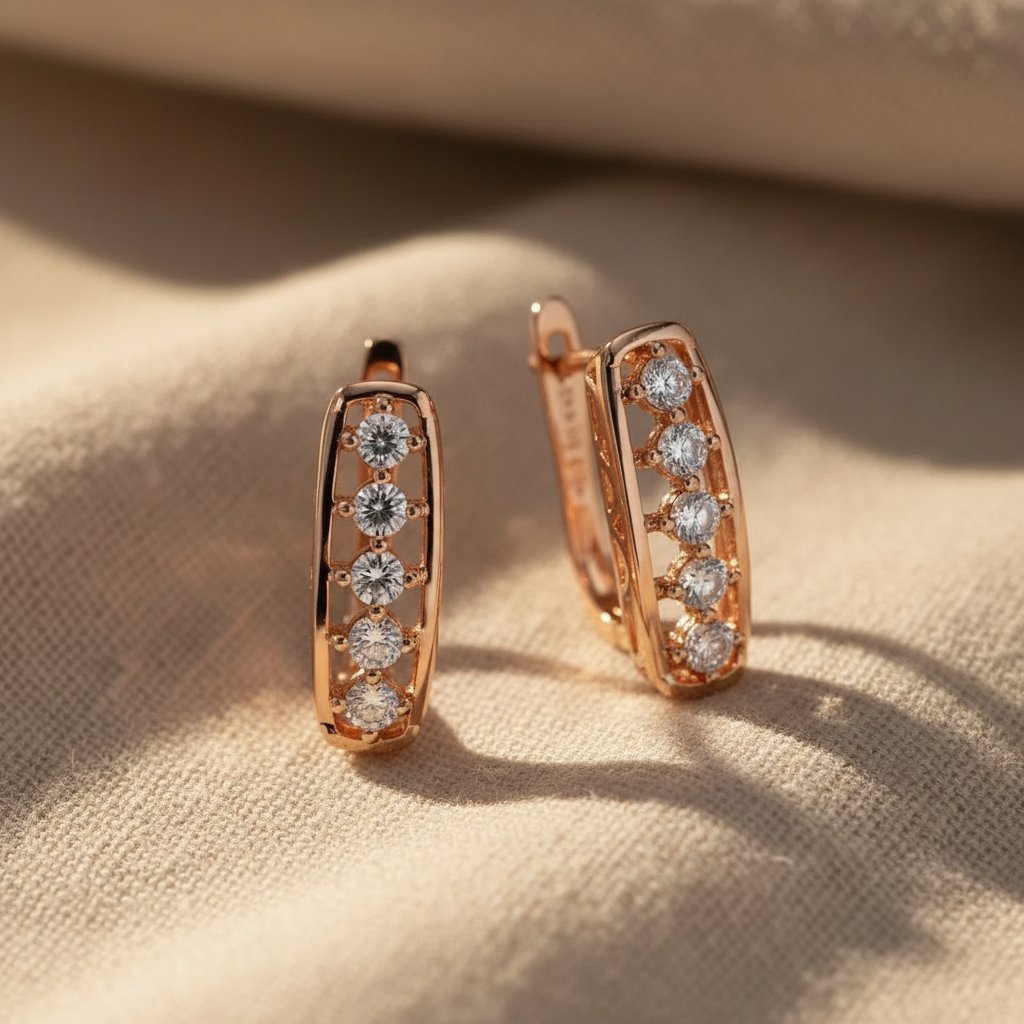 Mireille Crystal Earrings