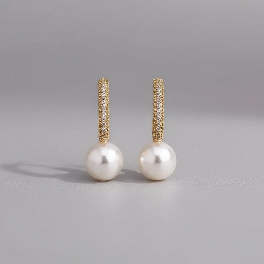 Mireille Pearl Earrings