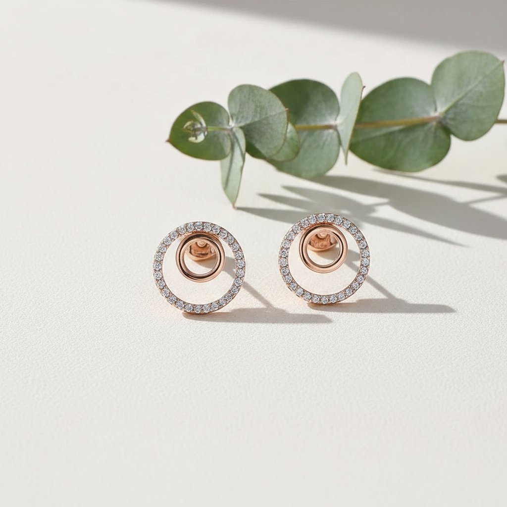 Mireille Gold Earrings