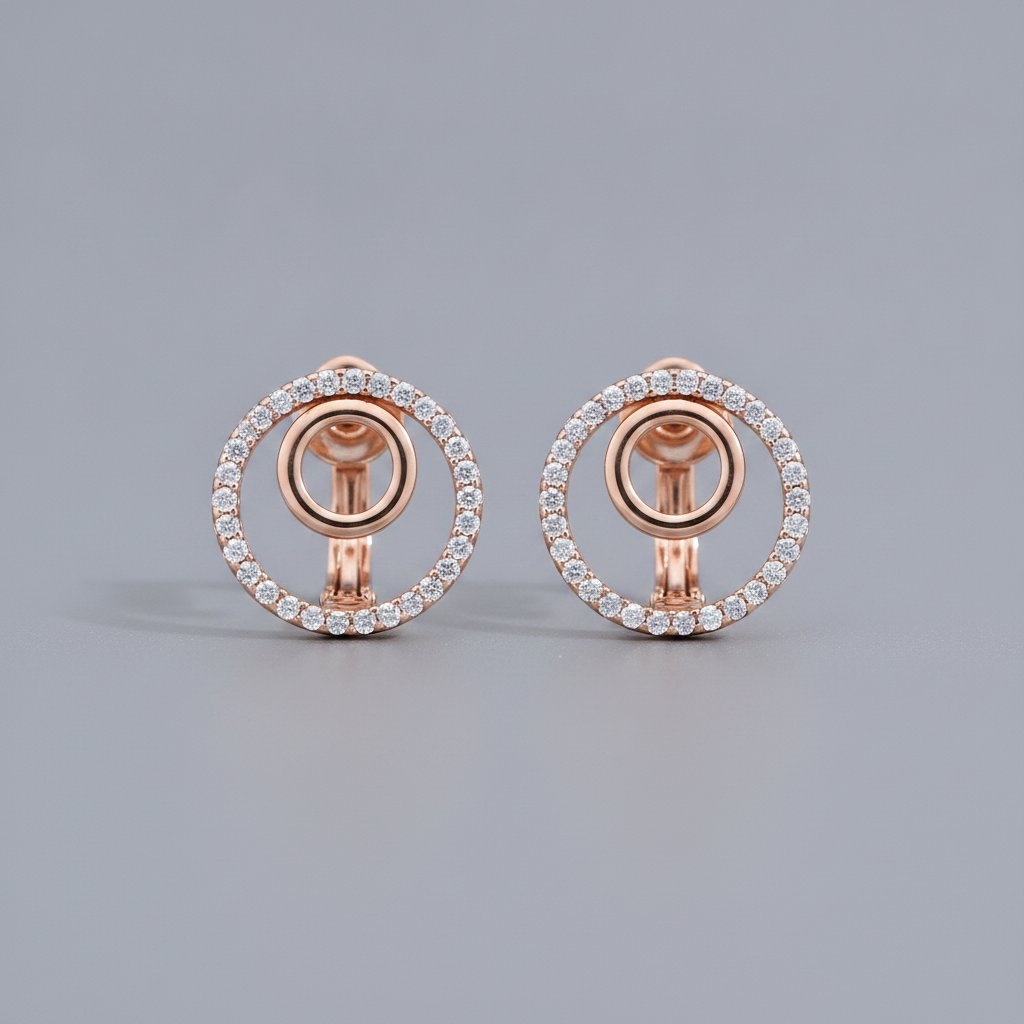 Mireille Gold Earrings