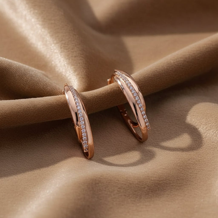 Mireille Gold Earrings