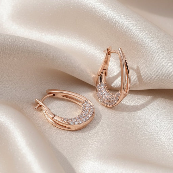 Mireille Gold Earrings