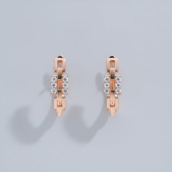 Mireille Gold Earrings
