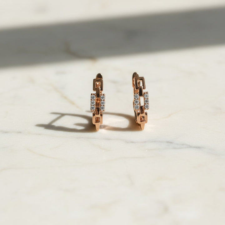 Mireille Gold Earrings