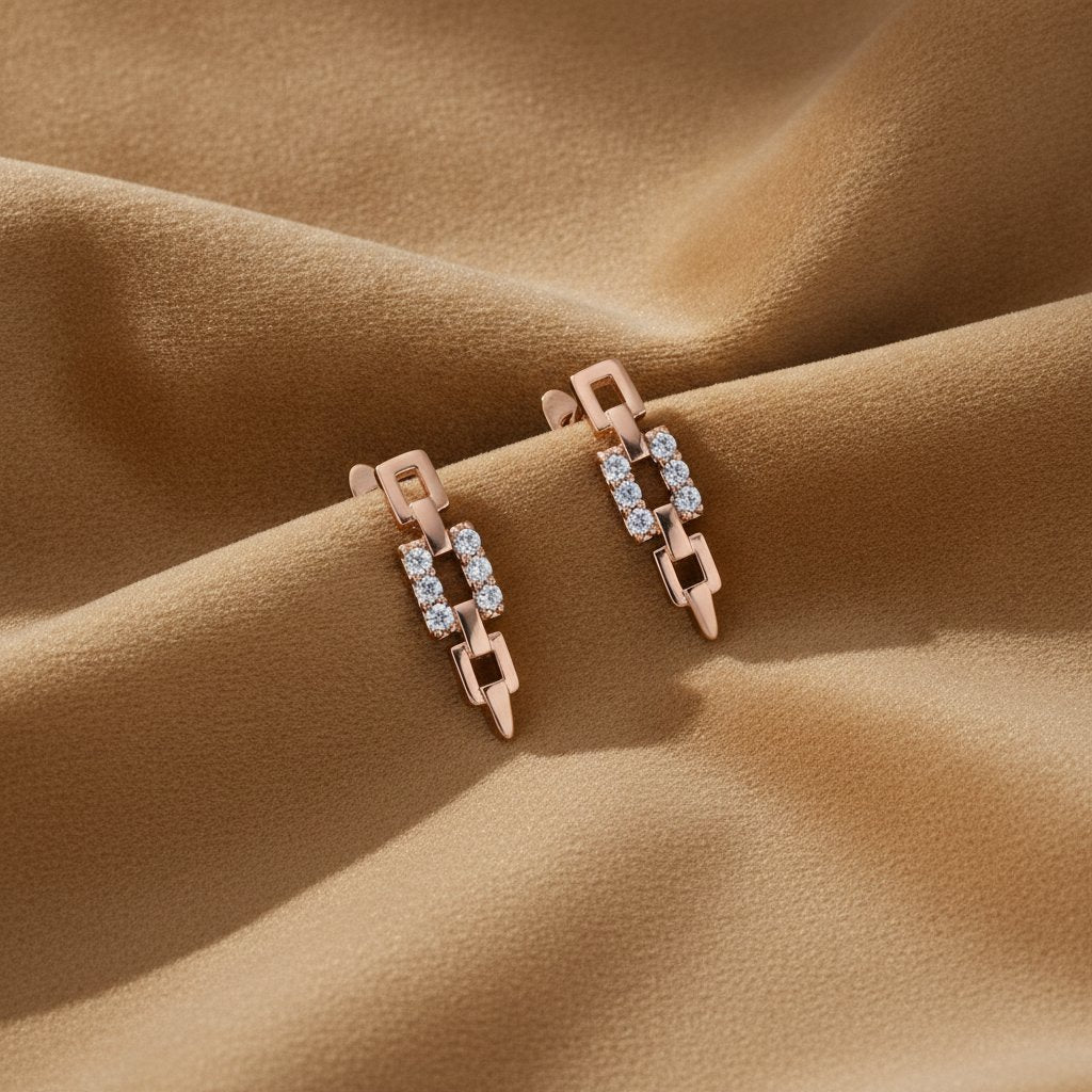 Mireille Gold Earrings
