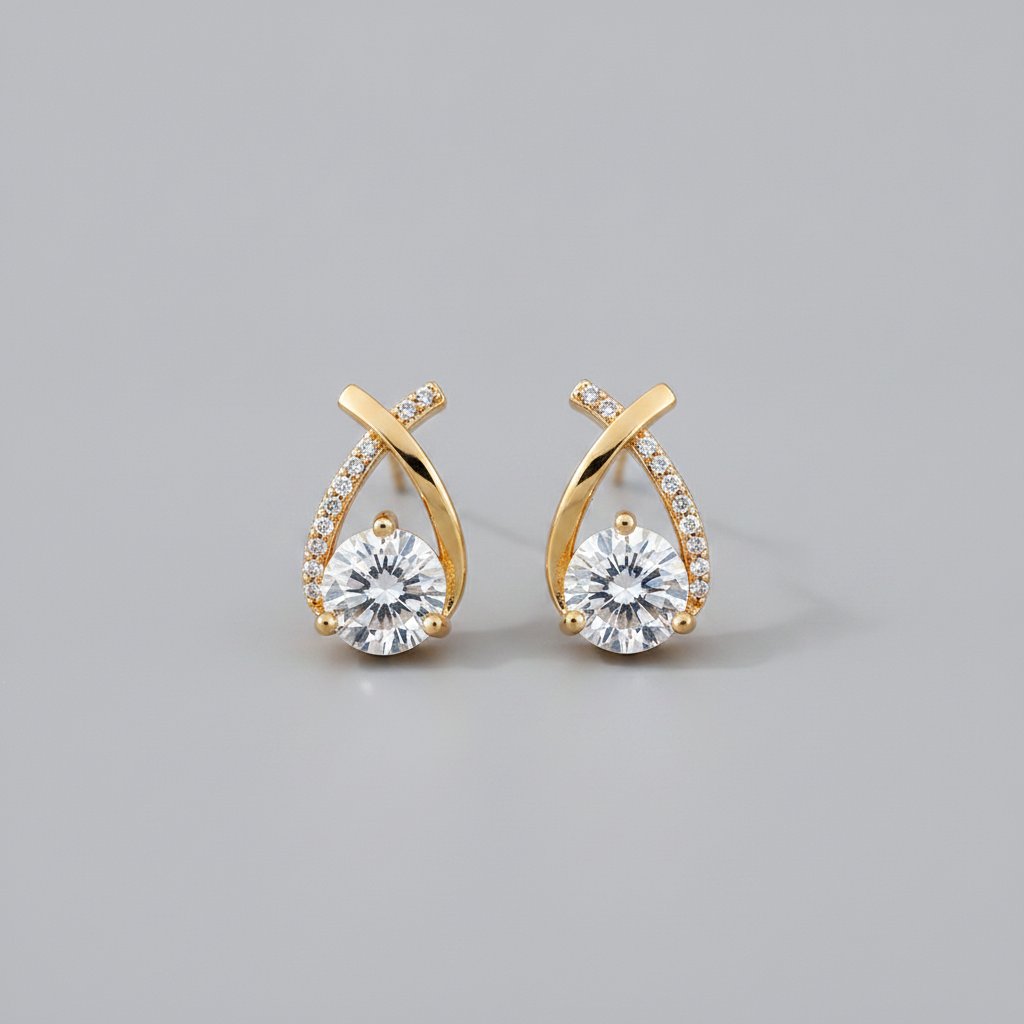 Mireille Zirconia Earrings