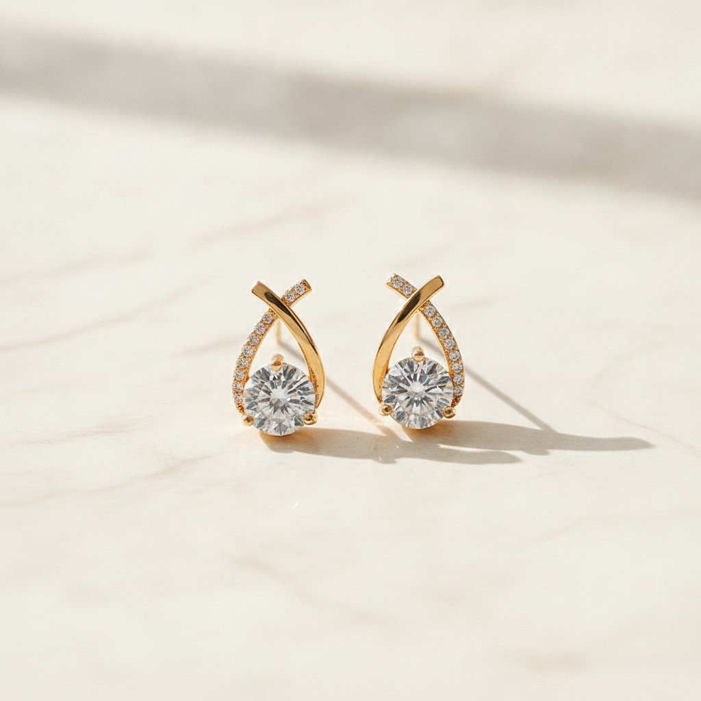 Mireille Zirconia Earrings