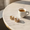 Mireille Gold Earrings