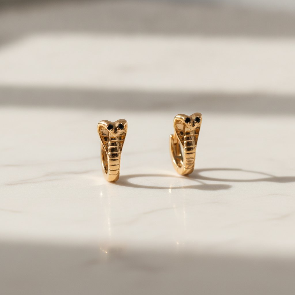 Mireille Gold Earrings