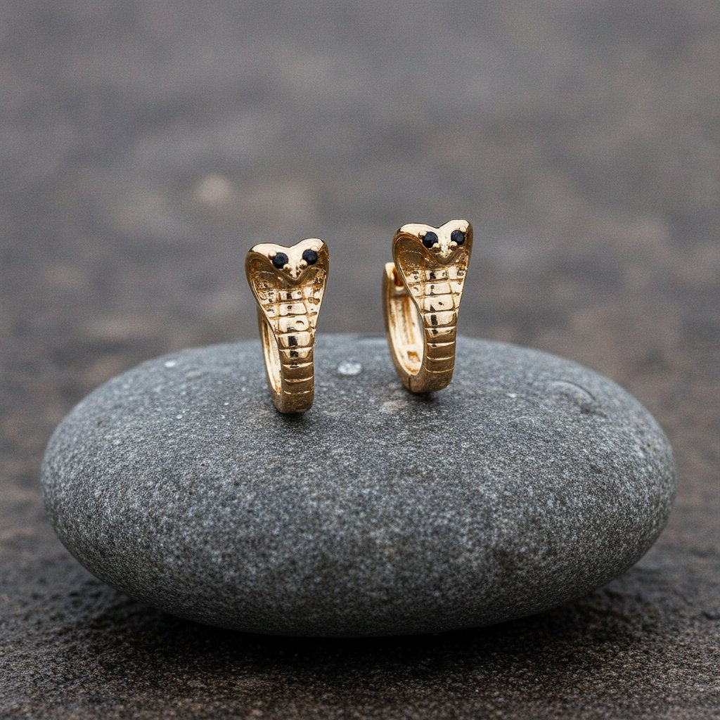 Mireille Gold Earrings