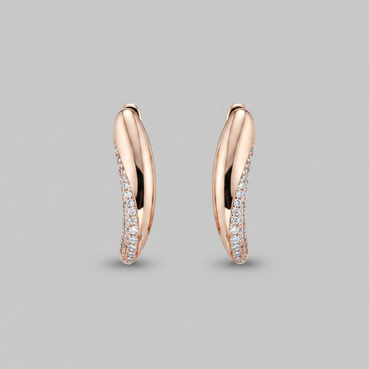 Mireille Gold Earrings