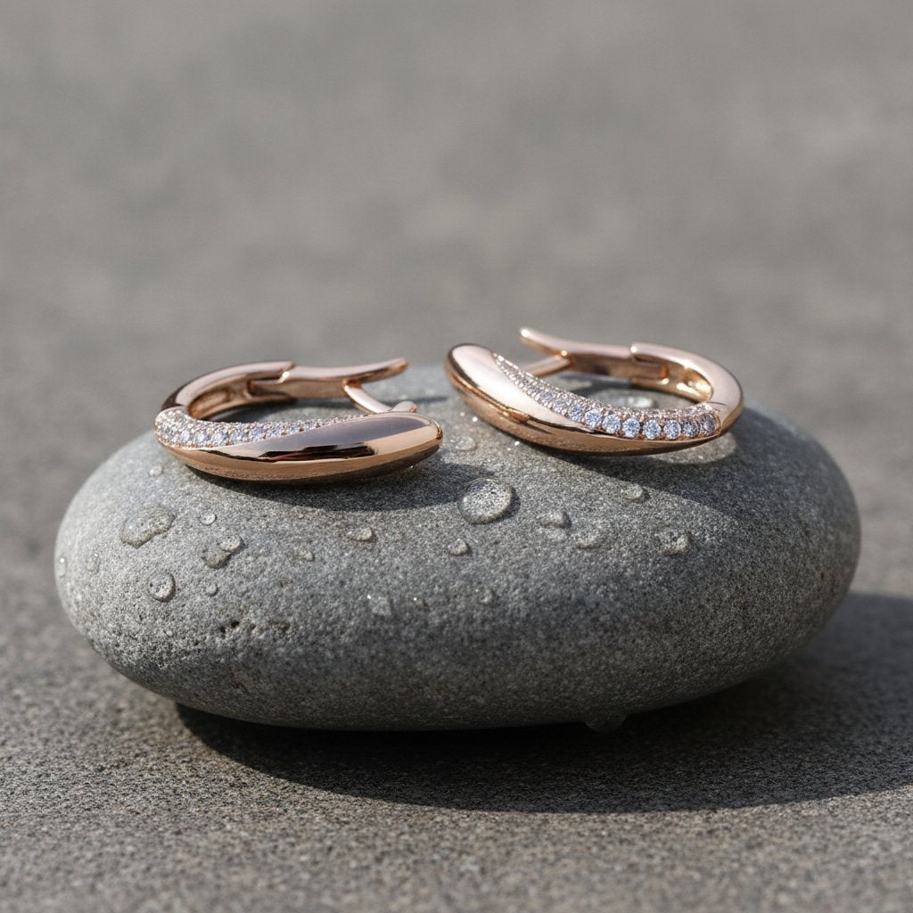 Mireille Gold Earrings